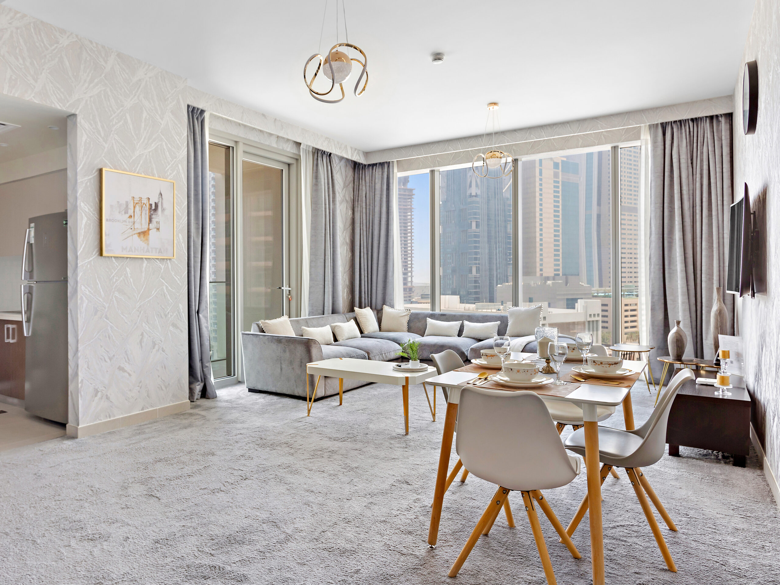 Modern Living Rooms Interior Design in Dubai